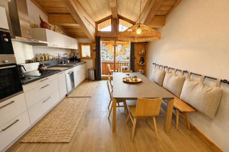 Vakantie in de bergen Chalet triplex 4 kamers 6 personen (CHASTER) - Chalet Aster - Saint Martin de Belleville - Keuken