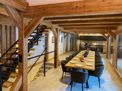 Urlaub in den Bergen 8 Zimmer Chalet für 15 Personen - Chalet Au Bon Vieux Temps - Châtel - Wohnzimmer