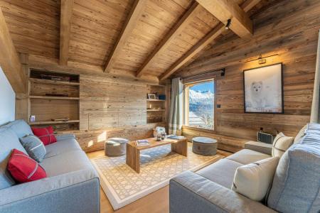 Vacaciones en montaña Chalet triplex 6 piezas para 10 personas (CBA) - Chalet Baan Mont Blanc - Combloux - Alojamiento