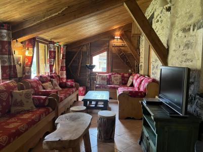Holiday in mountain resort 8 room chalet 12 people - Chalet Bartavelle - La Plagne - Living room