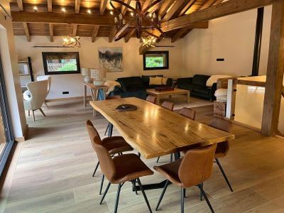 Vakantie in de bergen Chalet duplex 5 kamers 8 personen - Chalet Bartlett - Morzine - Woonkamer