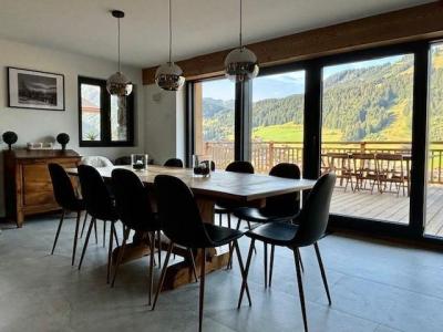 Vakantie in de bergen Chalet quadriplex 9 kamers 12 personen - Chalet Beaufaire - Morzine - Woonkamer