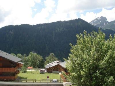 Vacaciones en montaña Chalet Bel Horizon - Châtel - Terraza