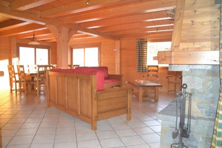 Holiday in mountain resort 7 room chalet 14 people - Chalet Berceau des Pistes - Le Grand Bornand - Living room