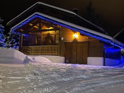 Holiday in mountain resort 5 room duplex chalet 8 people - Chalet Bleu - Les Gets - 