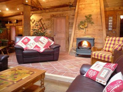 Urlaub in den Bergen 6-Zimmer-Appartment für 12 Personen (1) - Chalet Bon Vieux Temps - Le Grand Bornand - Wohnzimmer