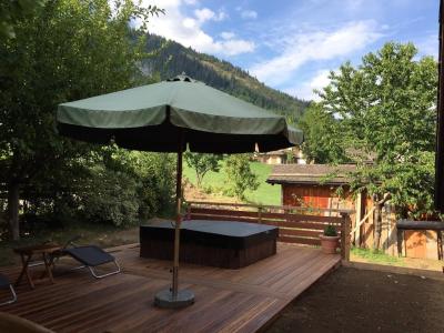 Vacances en montagne Appartement 6 pièces 12 personnes (1) - Chalet Bon Vieux Temps - Le Grand Bornand - Terrasse