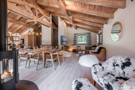 Vakantie in de bergen Chalet duplex 5 kamers 10 personen - Chalet Bonheur - Morzine - Woonkamer