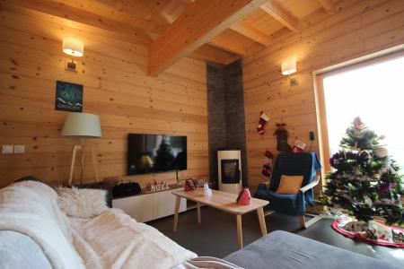 Holiday in mountain resort 5 room duplex chalet 12 people - Chalet Bonhomme - Chamrousse - Living room