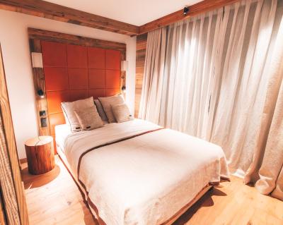 Holiday in mountain resort 6 room triplex chalet 10 people (Boreal) - Chalet Boreal - Montalbert - Bedroom