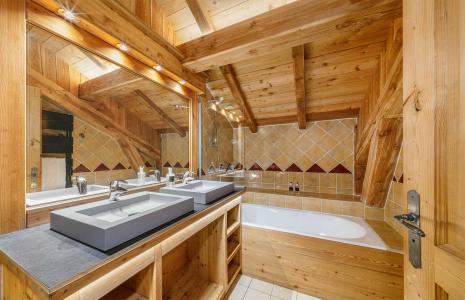 Urlaub in den Bergen Chalet Bouquetin - Alpe d'Huez - Badewanne