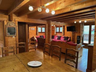 Vakantie in de bergen Chalet triplex 8 kamers 15 personen - Chalet Braconnier - Châtel - Woonkamer