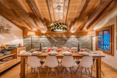 Holiday in mountain resort 7 room chalet 12 people (CH) - Chalet Breckenridge Sud  - Tignes - Dining area