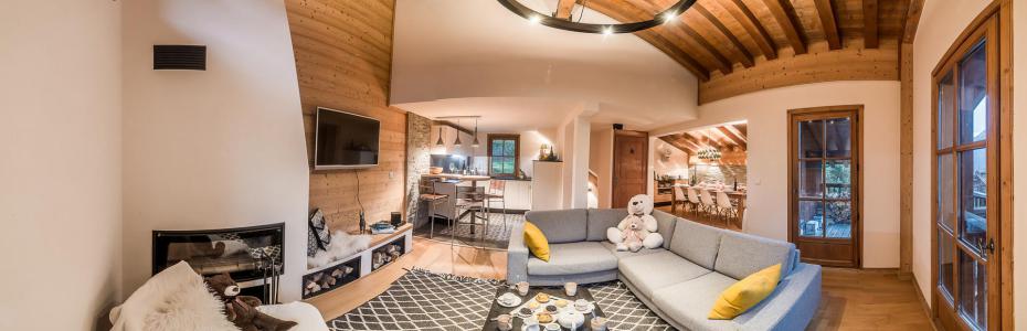 Holiday in mountain resort 7 room chalet 12 people (CH) - Chalet Breckenridge Sud  - Tignes - Living room