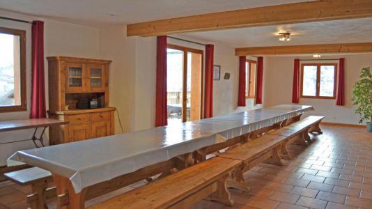 Holiday in mountain resort Chalet Brequin - Les Menuires - Dining area