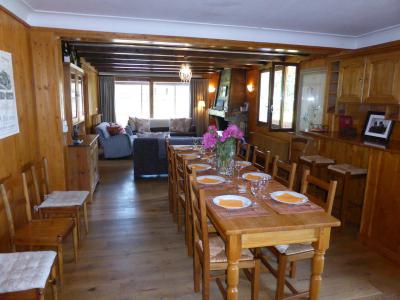 Holiday in mountain resort 8 room chalet 15 people - Chalet Buchan - Les Contamines-Montjoie - Living room