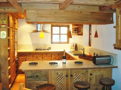 Holiday in mountain resort Chalet Bucher - Champagny-en-Vanoise - Kitchen