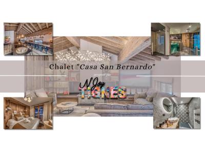 Holiday in mountain resort 11 room chalet 18 people (CH) - Chalet Casa San Bernardo - Tignes - Plan