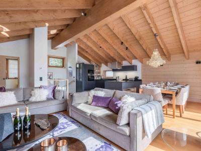 Каникулы в горах Шале триплекс 5 комнат 8 чел. - Chalet Casse Noisette - Méribel - Салон