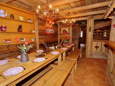 Vacances en montagne Chalet Champagny 1 - Champagny-en-Vanoise - Coin repas