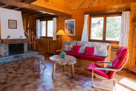 Vakantie in de bergen Appartement duplex 5 kamers 8 personen - Chalet Chant'line - Le Grand Bornand - Woonkamer