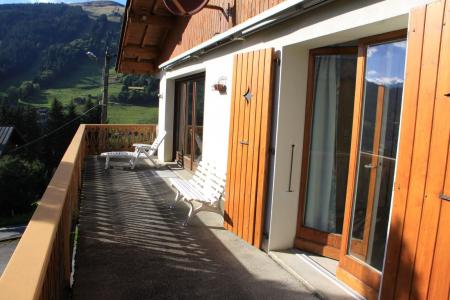 Holiday in mountain resort 5 room chalet 10 people - Chalet Char de la Felire - Les Gets - Terrace