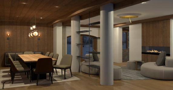 Vakantie in de bergen Appartement duplex 5 kamers 10 personen (101) - Chalet Chardon - Val d'Isère - Woonkamer
