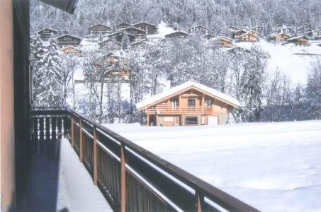 Vacances en montagne Appartement 2 pièces 5 personnes (3) - Chalet Charvin - Le Grand Bornand - Balcon