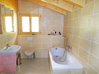 Holiday in mountain resort Chalet Chaud - La Tzoumaz - Bathroom