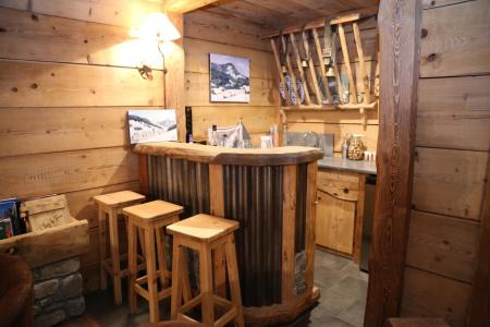 Vakantie in de bergen Chalet duplex 6 kamers 14 personen - Chalet Chez la Fine - Les Gets - Woonkamer