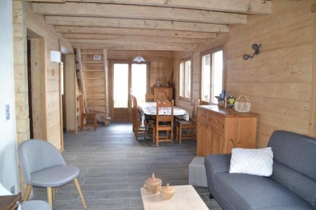 Vakantie in de bergen Chalet duplex 6 kamers 10 personen - Chalet Clefs des Pistes - Le Grand Bornand - Woonkamer