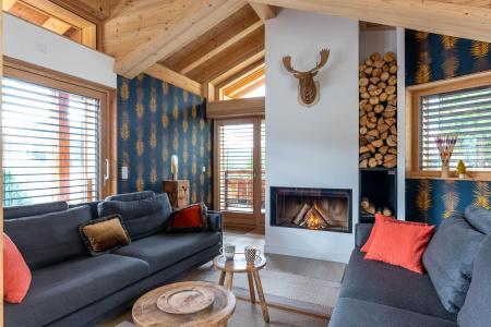 Vacanze in montagna Chalet 5 stanze per 8 persone - Chalet Cocoon - Les Gets - Soggiorno