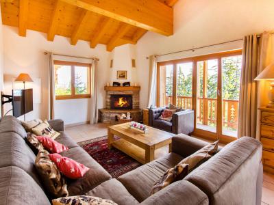 Holiday in mountain resort Chalet Collons 1850 - Thyon - Living room