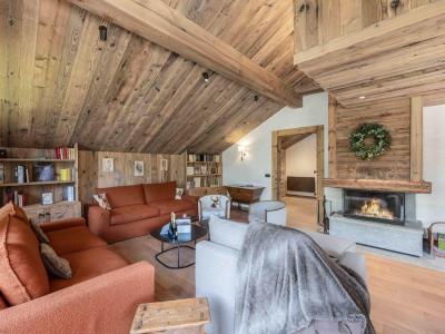 Каникулы в горах Шале триплекс 6 комнат 12 чел. - Chalet Cret Voland - Méribel - Салон