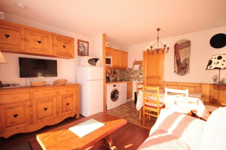 Vakantie in de bergen Appartement 2 kamers 6 personen (CRI110) - Chalet Cristal 1 - Les Saisies - Woonkamer