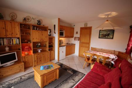 Vakantie in de bergen Appartement 2 kabine kamers 4 personen (CRI305) - Chalet Cristal 3 - Les Saisies - Woonkamer