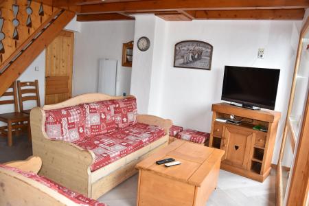 Holiday in mountain resort 5 room duplex apartment 10 people (3) - Chalet Cristal - Champagny-en-Vanoise - Living room