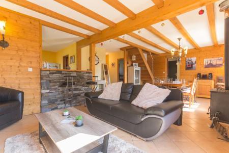 Holiday in mountain resort 4 room chalet 8 people - Chalet Croisette - Les Arcs - Living room
