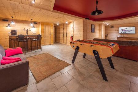 Holiday in mountain resort 9 room chalet 15 people - Chalet Dauphin - Alpe d'Huez - Living room