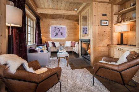 Urlaub in den Bergen Chalet Davos - Val d'Isère - Kleines Wohnzimmer
