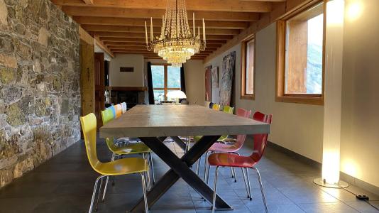 Holiday in mountain resort  - Chalet de Bonnenuit - Valloire - Dining area