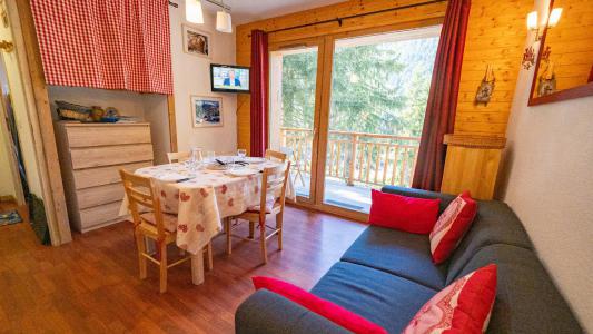Vakantie in de bergen Appartement 2 kabine kamers 4 personen (105) - Chalet de Florence - Valfréjus - Woonkamer