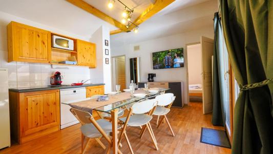 Vakantie in de bergen Appartement 3 kamers bergnis 8 personen (43) - Chalet de Florence - Valfréjus - Woonkamer