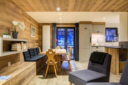 Vacances en montagne Chalet mitoyen 5 pièces 10 personnes (Chalet de la Mine 1) - Chalet de la Mine - La Plagne - Séjour