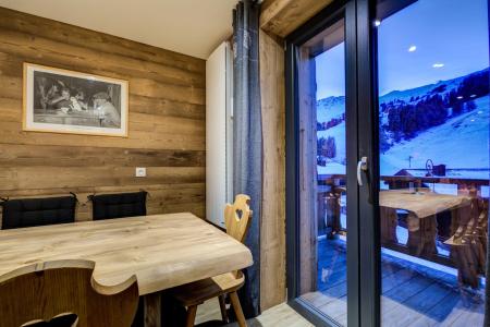 Vacances en montagne Chalet mitoyen 5 pièces 10 personnes (Chalet de la Mine 1) - Chalet de la Mine - La Plagne - Séjour