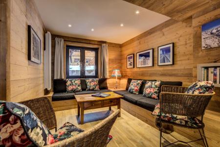 Vacances en montagne Chalet mitoyen 5 pièces 10 personnes (Chalet de la Mine 2) - Chalet de la Mine - La Plagne - Séjour