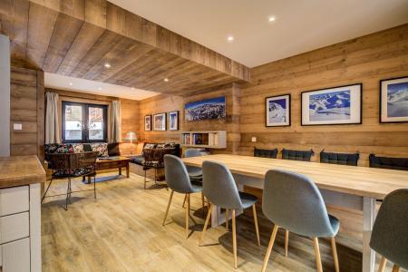 Urlaub in den Bergen Doppelchalethälfte 5 Zimmer für 10 Personen (Chalet de la Mine 2) - Chalet de la Mine - La Plagne - Wohnzimmer