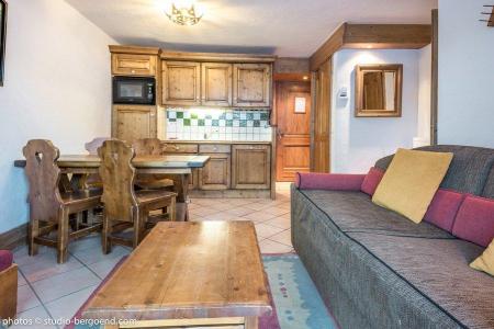 Vakantie in de bergen Appartement 2 kamers bergnis 4 personen (E8) - Chalet de la Place - Les Arcs - Woonkamer