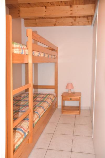 Urlaub in den Bergen 3 Zimmer Maisonettewohnung für 8 Personen - Chalet de la source - Montgenèvre - Offener Schlafbereich