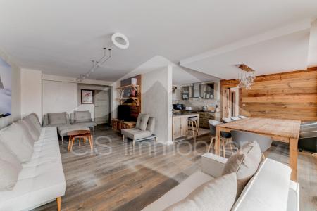 Urlaub in den Bergen 6-Zimmer-Holzhütte für 10 Personen (10) - Chalet de Méribel - Méribel - Wohnzimmer